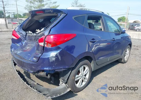 2012 Hyundai Tucson Gls from USA, damaged, VIN KM8JUCAC5CU375894